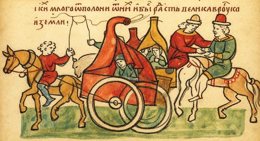 Половці кочують у пересувних вежах