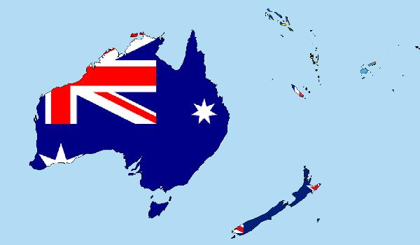 Прапори країн Океанії